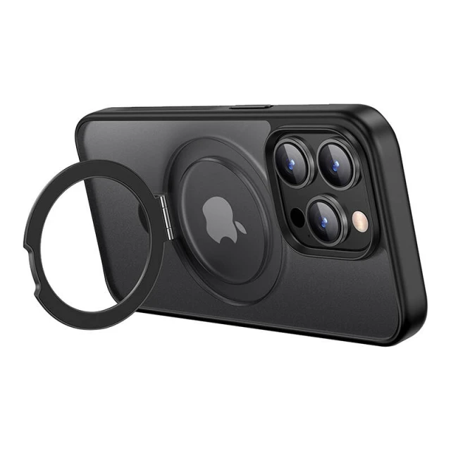 Чехол Ugreen Magnetic Case with Stand для iPhone 15 Pro Max Black with MagSafe (25533)