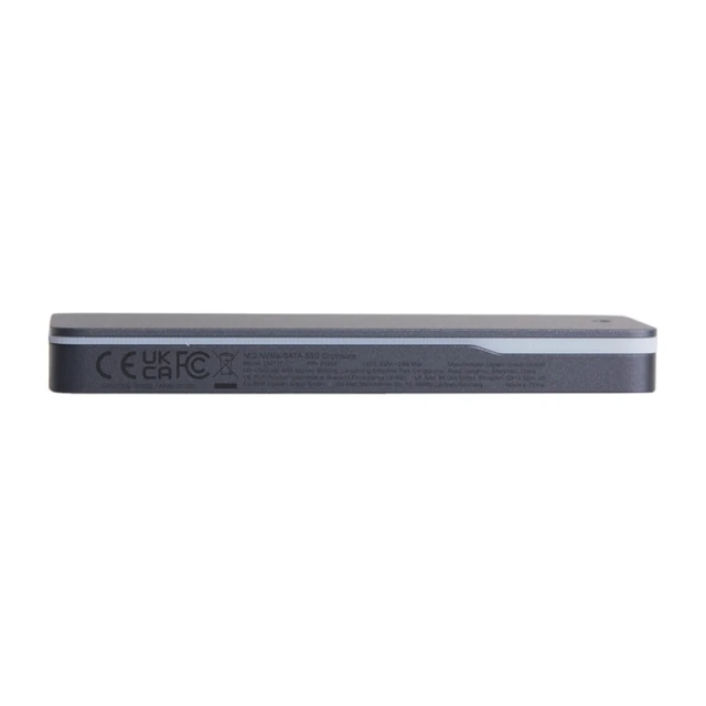 Корпус для жорсткого диска Ugreen CM777 NVMe/SATA USB-C with USB-C Cable Black (6941876226658)