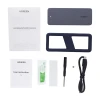 Корпус для жорсткого диска Ugreen CM777 NVMe/SATA USB-C with USB-C Cable Black (6941876226658)