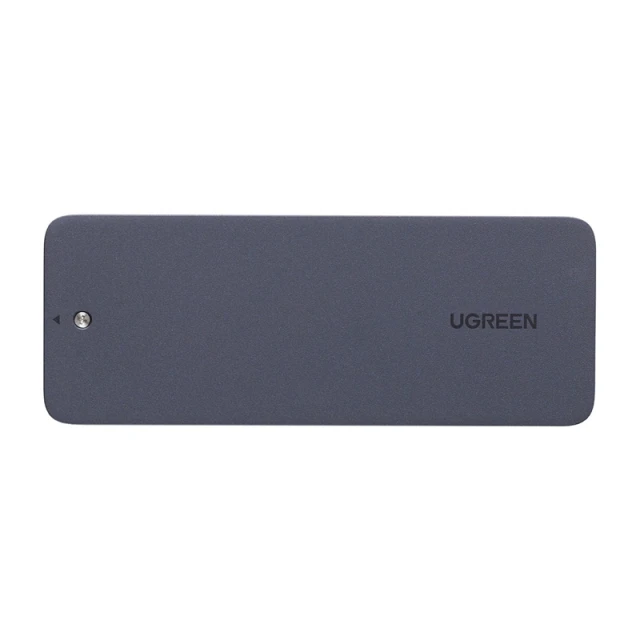 Корпус для жорсткого диска Ugreen CM777 NVMe/SATA USB-C with USB-C Cable Black (6941876226658)