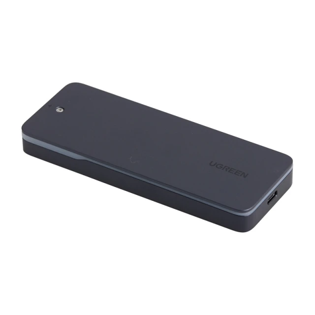 Корпус для жорсткого диска Ugreen CM777 NVMe/SATA USB-C with USB-C Cable Black (6941876226658)