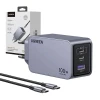 Мережевий зарядний пристрій Ugreen Nexode Pro 100W GaN USB-A | 2x USB-C Grey (6941876228744)