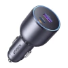Автомобільний зарядний пристрій Ugreen EC701 USB-C | USB-A Black (6941876230235)