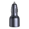 Автомобільний зарядний пристрій Ugreen EC703 USB-A | 2x USB-C Black (6941876230242)