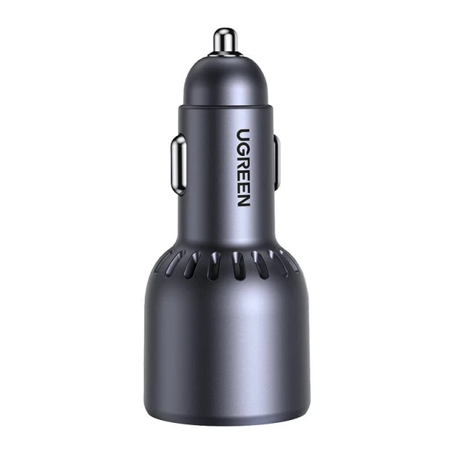 Автомобільний зарядний пристрій Ugreen EC703 USB-A | 2x USB-C Black (6941876230242)
