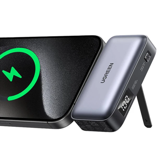 Портативний зарядний пристрій Ugreen Nexode PB503 5000mAh 20W Grey (6941876233380)