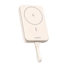 Портативний зарядний пристрій Ugreen PB760 10000mAh PD 20W with USB-C Cable with MagSafe Grey (6941876233410)