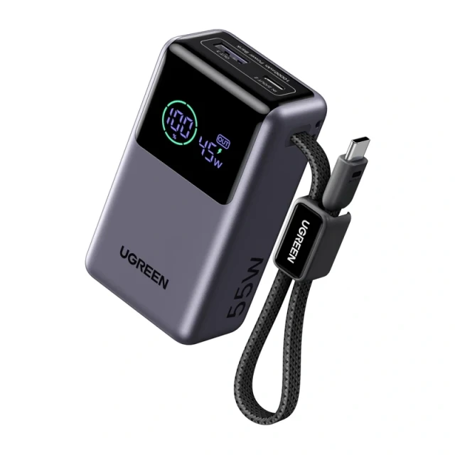 Powerbank UGREEN PB727 10000mAh 55W USB + USB-C (85301B)