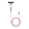 Кабель Ugreen L508 USB-C 1.2m 60W Pink (35510)