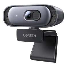 Веб-камера з мікрофоном Ugreen USB 2K 30FPS Silver (CM778)