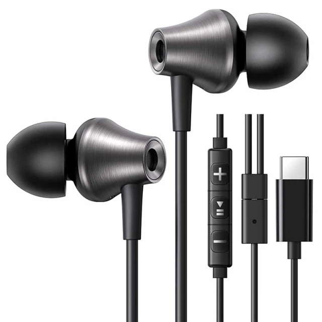 Навушники Ugreen 3.5mm EP105 Чорні (35753)