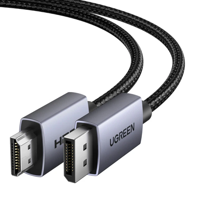 Кабель Ugreen DP123 DisplayPort to HDMI 4K 30Hz 3m (35843)