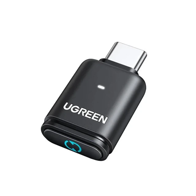 Адаптер Ugreen BT501 USB-C Bluetooth 5.3 Black (45008)