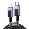 Кабель Ugreen USB-C to USB-C PD 2m Grey (6941876240685)