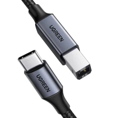 Кабель Ugreen USB-C to USB-B 2m Black (6941876241064)