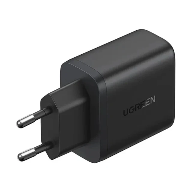 Мережевий зарядний пристрій Ugreen X227 20W USB-A | USB-C Black (6941876243020)