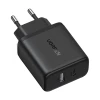 Мережевий зарядний пристрій Ugreen X227 20W USB-A | USB-C Black (6941876243020)