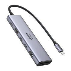 USB-хаб Ugreen USB-C to 2x USB-A | HDMI 4K | 2x USB-C | PD 100W (6941876245215)