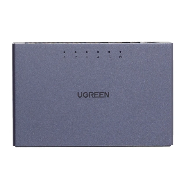 Сплітер Ethernet Ugreen 5-Port GigaBit Black (6941876246885)