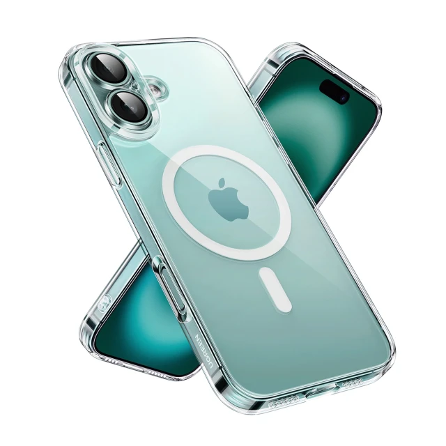 Чохол Ugreen Classy Clear Magnetic для iPhone 16 Plus Clear with MagSafe (6941876249220)