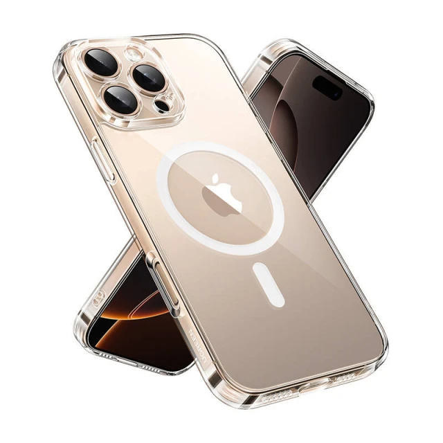Чехол Ugreen Classy Clear Magnetic для iPhone 16 Pro Transparent with MagSafe (6941876249237)