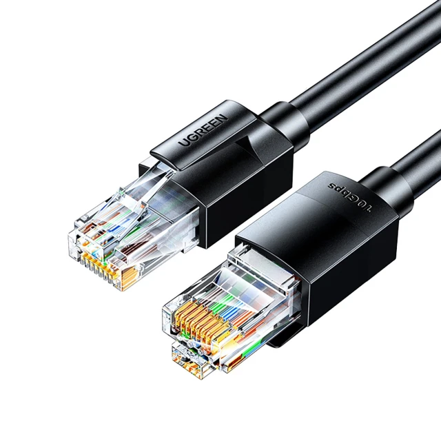 Кабель Ethernet Ugreen Cat6 F/UTP 8m Black (55175)