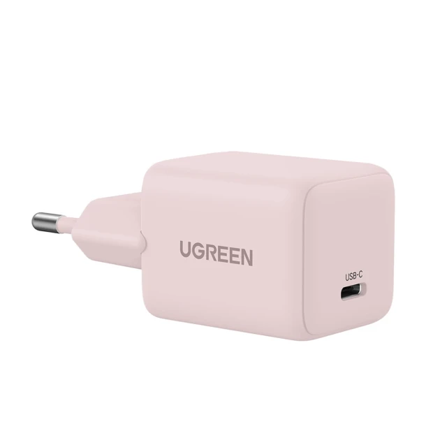 Сетевое зарядное устройство Ugreen X512 20W USB-C Pink (6941876255566)