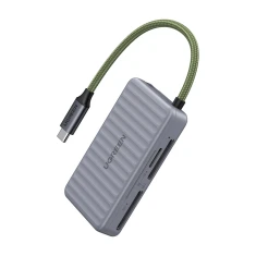 Кардрідер Ugreen CM868 USB-C to TF | 2x SD Black (6941876258864)