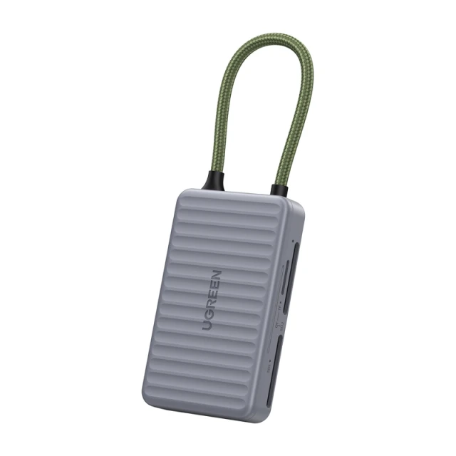 Кардрідер Ugreen CM868 USB-C to TF | 2x SD Black (6941876258864)