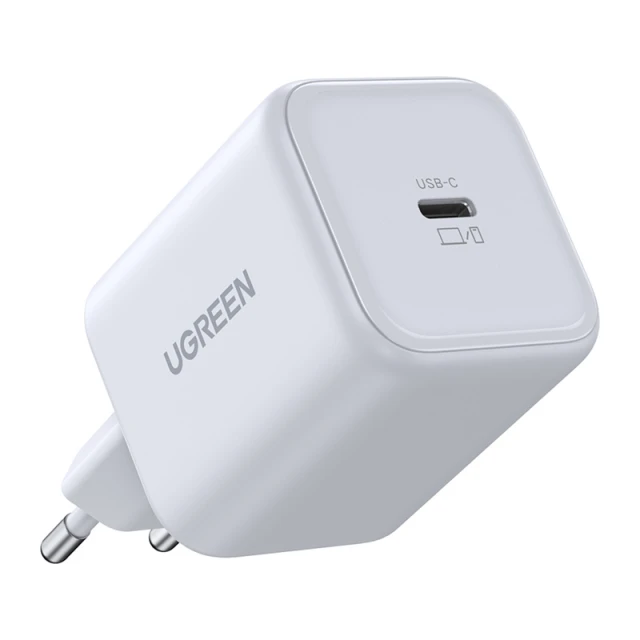 Зарядний пристрій Ugreen X524 45W USB-C GaN White (65053)