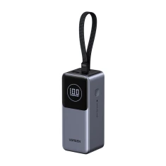 Портативное зарядное устройство Ugreen PB723 130W 20000mAh 2x USB-C | USB-A Gray (6941876263165)