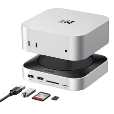 Док-станция Ugreen CM841 11-in-1 USB-C Gray (6941876264872)