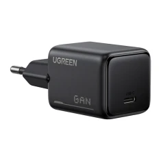 Сетевое зарядное устройство Ugreen X517 USB-C, GaN, 25W Black (65736)