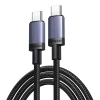 Кабель Ugreen USB-C to USB-C 100W 0.5m Gray (6941876268313)
