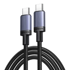 Кабель Ugreen USB-C to USB-C 100W 0.5m Gray (6941876268313)