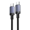 Кабель Ugreen USB-C to USB-C 240W 3m Gray (6941876268344)
