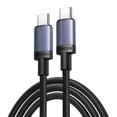 Кабель Ugreen USB-C to USB-C 240W 1m Gray (6941876269075)