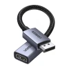 Кабель Ugreen DisplayPort to HDMI 4K 0.2m Gray (6941876269822)