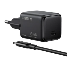Сетевое зарядное устройство Ugreen X517 25W USB-C GaN + кабель 1m (75103)