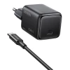 Мережевий зарядний пристрій Ugreen X517 25W USB-C GaN + кабель 1m (75103)
