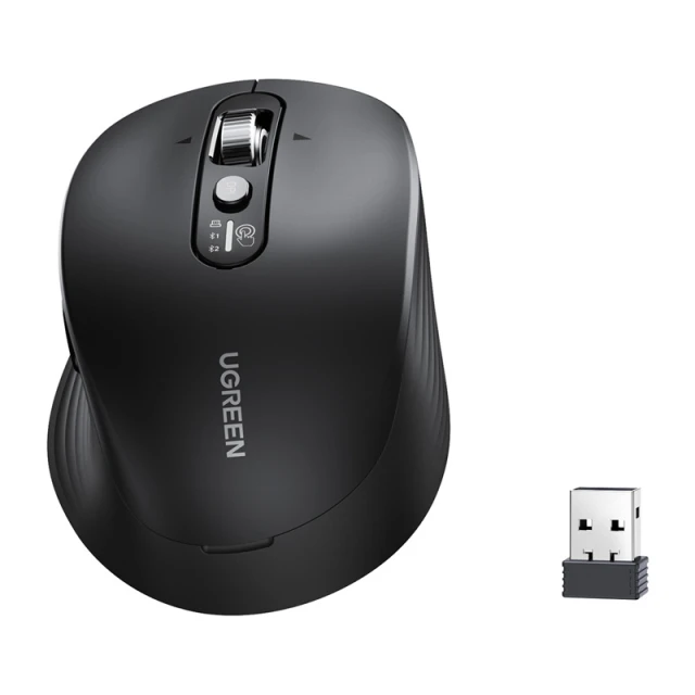 Бездротова миша Ugreen M752 Multi-mode, Bluetooth, 2.4 GHz, 2xAA (75498)