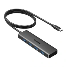 USB-хаб Ugreen CM219 4-портовий USB 3.2 Gen 1 (75582)