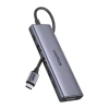 USB-C хаб Ugreen CM511 6в1, 3x USB, DisplayPort 4K 60Hz (75586)