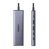 USB-C хаб Ugreen CM511 6в1, 3x USB, DisplayPort 4K 60Hz (75586)
