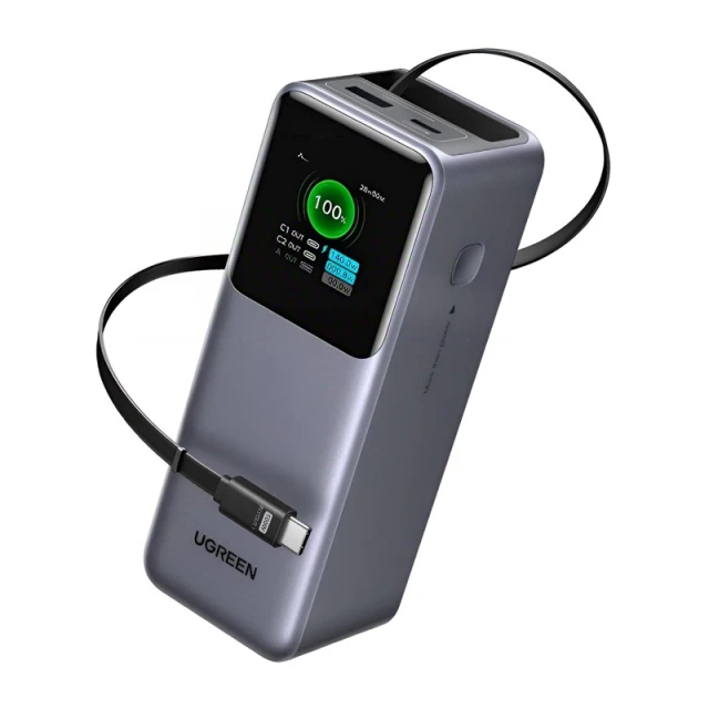 Powerbank 20000mAh Ugreen PB726 USB + USB-C 165W Gray (95670B)