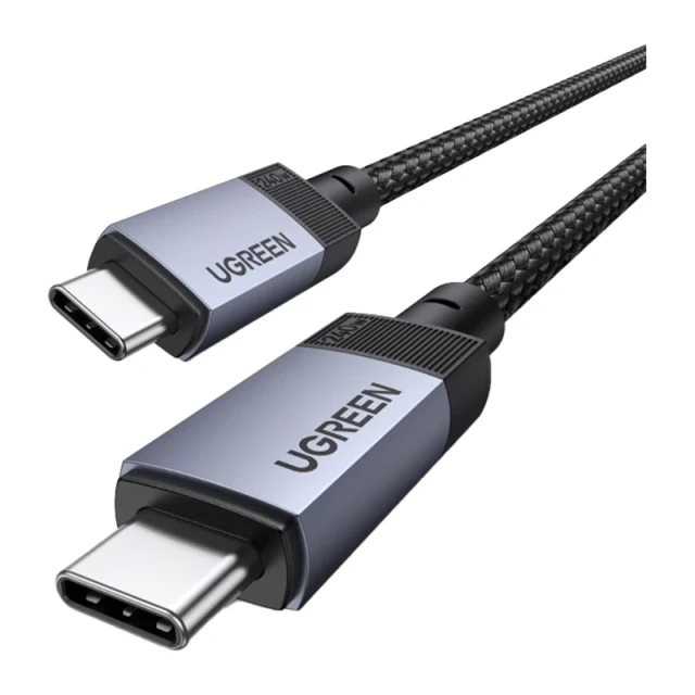 Кабель Ugreen L705 USB-C 2m Grey (85592)