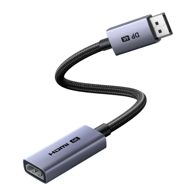 Адаптер Ugreen DP139 DisplayPort–HDMI 0.2m (95418)