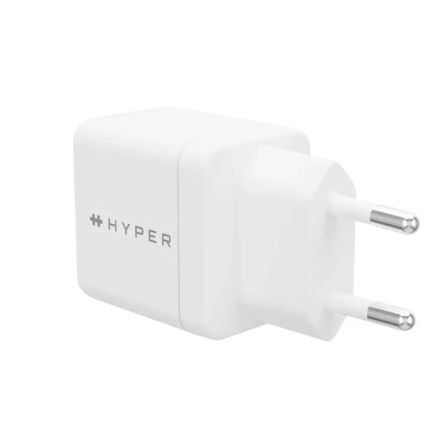 Мережевий зарядний пристрій Hyper HyperJuice 35 Вт USB-C GaN White (6941921148195)