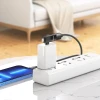 Адаптер Hoco UA17 OTG 2в1 USB C / Lightning to USB A Black (6942007602303)