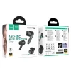 Наушники беспроводные вкладыши Hoco TWS ANC ENC EQ5 Black (6942007602419)
